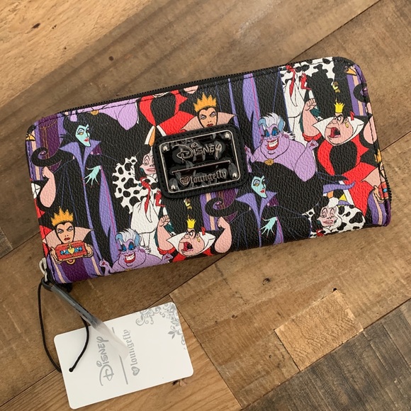 Loungefly Handbags - Loungefly Disney Villains Wallet - NWT
